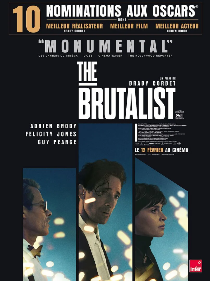 affiche The Brutalist