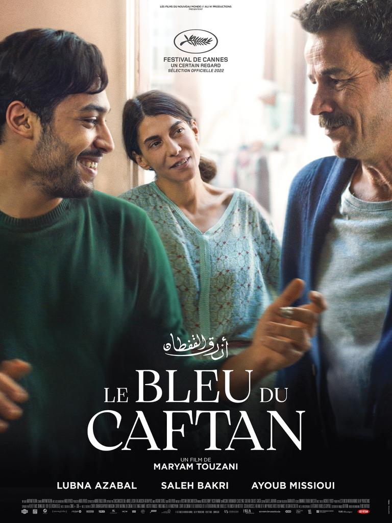affiche le Bleu du Caftan